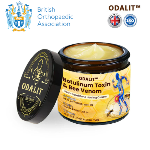 🎁Flash Sale - ODALIT™ Botulinum Toxin & Bee Venom Pain-Relief Bone Healing Cream🐝💎
